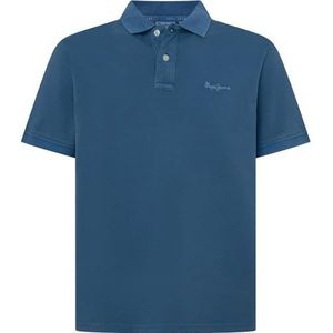 Pepe Jeans Oliver Gd poloshirt voor heren, Blauw (Sea Blue)