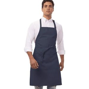 Chef Works Vleesschort, ideaal voor professionals, uniseks, marineblauw, Eén maat