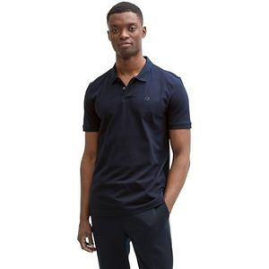 TOM TAILOR Denim 1045587 Poloshirt voor heren, 10668 - Sky Captain Blue, S