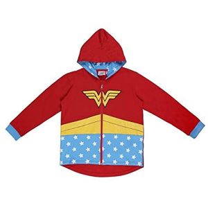 CERDÁ LIFE'S LITTLE MOMENTS - Wonder Woman capuchontrui voor meisjes - Officieel gelicentieerd product DC Comics