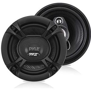 Pyle PL513BK 2 stuks universele stereo autoluidsprekers 240 W 13,3 cm snelle vervangende luidspreker compatibel met deur-/zijpaneelhouder Pyle PL513BK