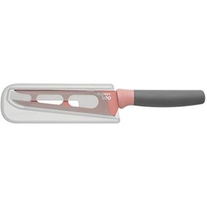 Berghoff - kaasmes roze - 13 cm - Leo Line - Met beschermhoes - RVS - Scherp lemmet