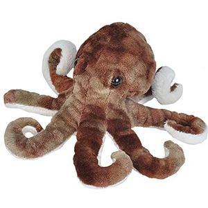 Wild Republic Sea Critters Octopus, knuffeldier, zacht pluche, cadeaus voor klein meisje of jongen, speelgoed voor zeedieren, 28 cm