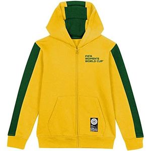 FIFA Sweat à capuche unisexe official 2023 pour femme Coupe du monde Jeunesse Team Zipped Hoodie, Australia Hooded Sweatshirt (1 pièce)