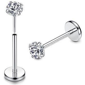 14 Ayar Sarı Altın Pembe Taşlı Helix Piercing GG00031854 Gülaylar