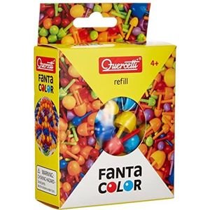 Quercetti - 2510 Fantacolor Refill - vierkante mozaïeken