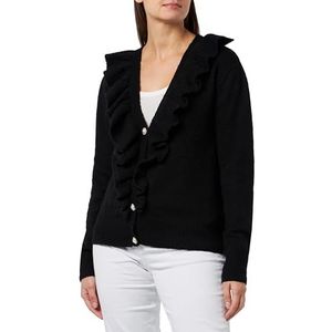 nascita Cardigan pour femme, Noir, XL-XXL