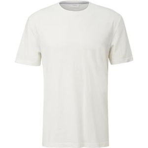 s.Oliver T-shirt à manches courtes pour homme, blanc, 3XL, Blanc., 3XL