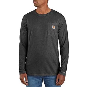 Carhartt Damen Longsleeve Force Flex Pocket T-Shirt L S Carbon Heather