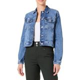 STREET ONE STUDIO Jean pour femme F212617 - Bleu foncé - Délavé - Regular, Bleu foncé délavé au hasard, taille unique