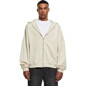 Urban Classics Sweatshirt met capuchon met ritssluiting, Organic 90, heren, zeegras