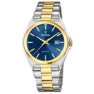 Festina Casual Watch F20554/4, blauw, armband, Blauw, Klassiek en sportief