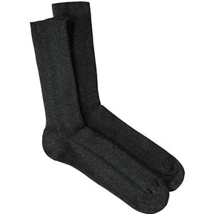 JP 1880 JP1880 Lot de 2 paires de chaussettes pour homme grandes tailles L-8XL sans élastique 727178, anthracite, 47-50 EU