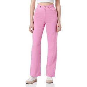 ONLY Onlcamille-milly Ex Hw Wide Col Pnt Jeans Dames, Roze