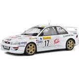 1:18 Subaru Impreza S5 WRC99 22B Blue #17 Panizzi/Panizzi Rally Monte Carlo 1999