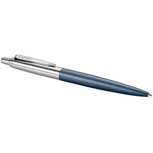 Parker Jotter XL Balpen, mat blauw sleutelbloem, middelste punt, blauwe inkt, geschenkdoos