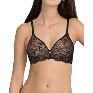 Triumph Damen Amourette Bedel W02 B Gel BH, Zwart, 100B EU, zwart.