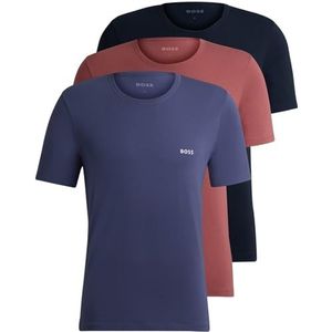BOSS Tshirtrn 3P Classic T-shirt voor heren, Open Diversen 989
