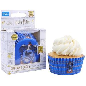 PME Harry Potter 30 stuks cupcake-vormpjes met aluminium coating Ravenklauw