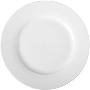 Amazon Basics Porseleinen platte borden, 25,4 cm, 6 Stuk