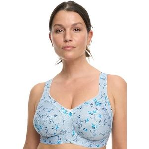 Susa Soutien-gorge pour femme, Imprimé bleu, 120C