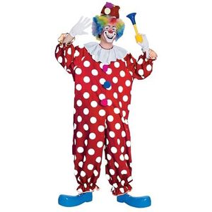 Rubie's Officieel clownkostuum met stippen - standaard