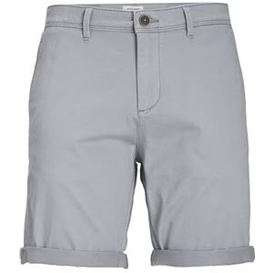 Jack & Jones Jpstbowie Jjshorts Solid Sn Chino Shorts voor heren, Ultimate Grey