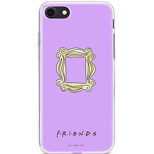 Originele en officieel gelicentieerde Friends beschermhoes voor iPhone 7/8/SE 2 (perfect aangepast aan de vorm van de smartphone, siliconen case