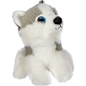 Heunec 275775 Knuffel Husky, grijs/wit