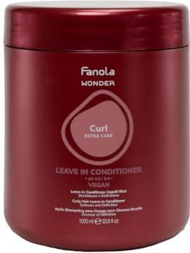 Fanola Wonder Curl Conditioner zonder uitspoelen krullend en golvend haar, 1000 ml