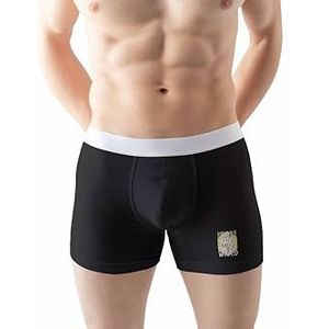 Green Fish Boxershorts voor heren, zwart.