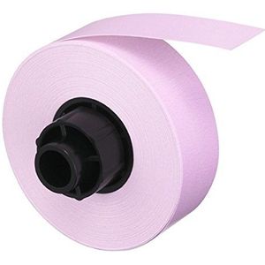 CASIO Labemo XA-9PK1 papiertape, 9 mm x 5 m, zwart op lichtroze