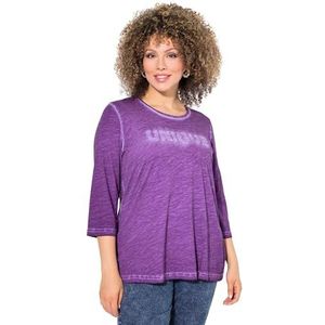 Ulla Popken T-shirt pour femme, lilas, 54-56