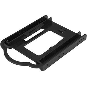 StarTech.com Montagebeugel voor 2,5 inch harde schijven/SSD-schijven op 3,5 inch bays - Gereedschapsloze installatie - 2,5 inch drive naar 3,5 inch bay adapterhouder (BRACKET125PT)
