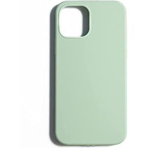 Beschermhoes voor iPhone 12 [Military Drop Test], [Anti-kras & Anti-fingerprint], Matcha Green Achterkant Schokdemper met zachte rand beschermhoes voor iPhone 12 6,1 inch