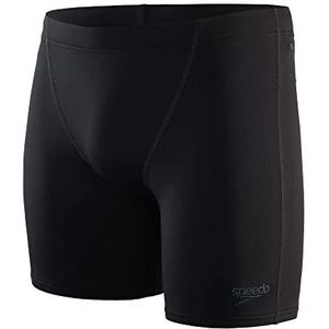 Speedo Heren Jammer Mi-Long Eco Endurance + V-uitsparing zwembroek, zwart, XXL EU