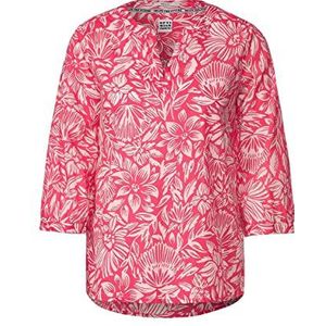 Cecil Bedrukte blouse voor dames, Aardbei Rood