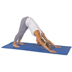 Sunny Health & Fitness Yogamat, uniseks, volwassenen, blauw, Eén maat