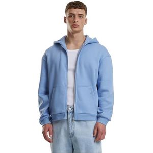 Urban Classics Tb7284-fluffy Zip Hoody trainingspak voor dames (1 stuk), Poederblauw.