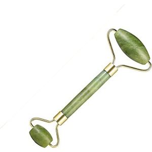 Groene jade roller voor gezichtsmassage, natuurlijke jadesteen, gezichtsmassage, anti-aging, anti-rimpel