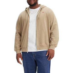 Levi's Big & Tall Original Housemark Zip Up Hoodie heren (1 stuk), True Chino