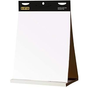 Bi-Office - Zelfklevend tafelnotitieblok, 20 vellen - papier 70 gr/m², 58,5 x 50 cm