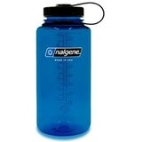Nalgene Sustain Tritan BPA-vrije waterfles van 50% kunststof afval, 946 ml, brede opening, leisteenblauw