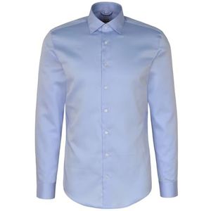 Seidensticker Zakelijk overhemd voor heren, blauw, maat 36, blauw, 37, Blauw