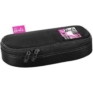 Paso BB22ZZ-013, BeUniq BARBIE BLACK schooltas, meerkleurig