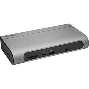 Kensington Thunderbolt & USB-C docking station - SD5600T Thunderbolt 3 & USB-C met 2 4K video-uitgangen (DisplayPort++/HDMI) en 96 W voeding - universeel station voor Windows & Mac (K34009EU)