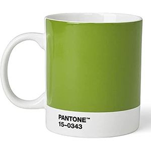 PANTONE Mok, koffie/theebeker, fijne china (keramiek), 375 ml, groen