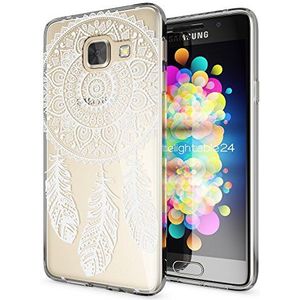 NALIA Samsung Galaxy A3 2017 hoes mobiele telefoon case cover ultra dun transparant transparant creamcatcher