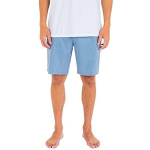 Hurley Phantom bermuda voor heren, 45,7 cm, Medium Blauw