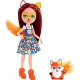 Barbie Enchantimals Lalka+zwierzatko Felicity Fox & Flick: FXM71